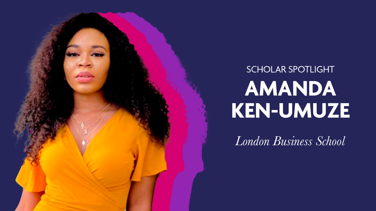 Scholar Spotlight - Amanda Ken-Umuze