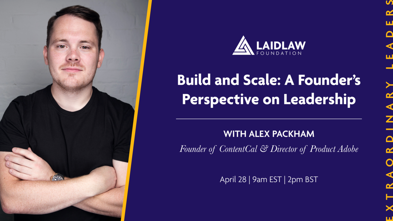 WEBINAR | Build and Scale with Alex Packham