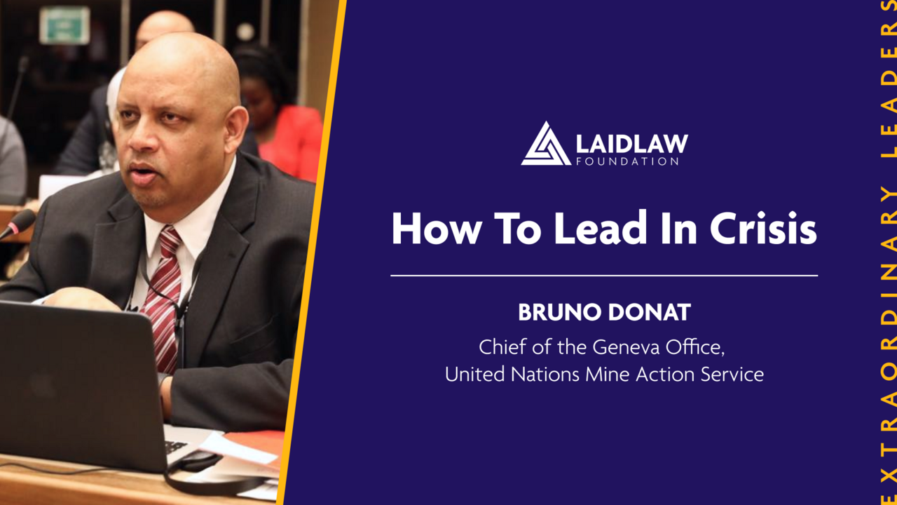WEBINAR | How to Lead in Crisis: In Conversation with Bruno Donat