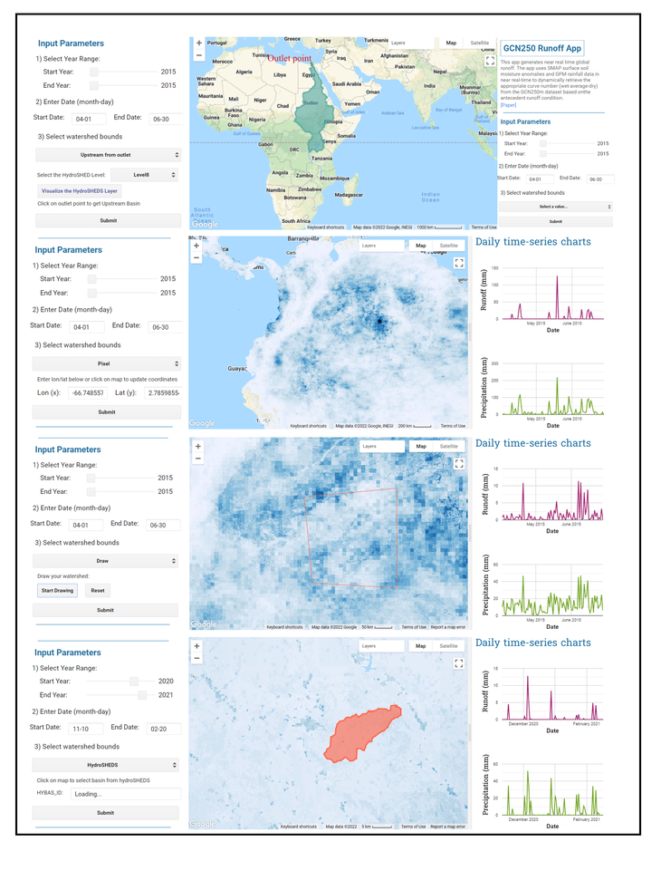 Global Runoff in Google Earth Engine