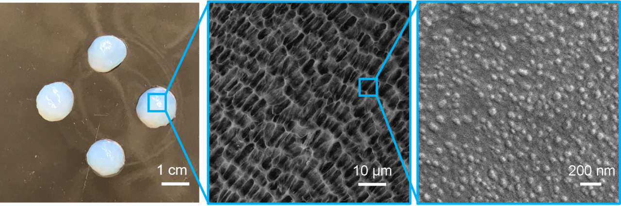 Solvent-non-solvent rapid-injection for preparing nanostructured materials from micelles to hydrogels