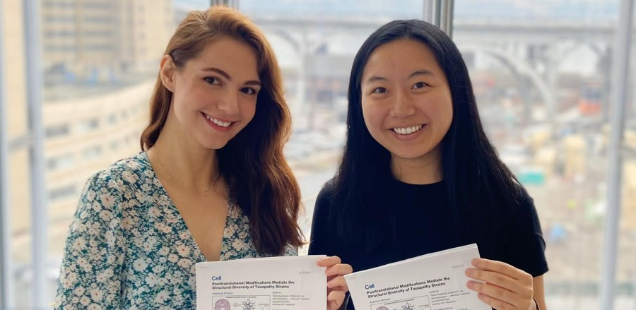 Columbia University Laidlaw Scholar Christina Lee becomes co-first author on paper about toxic protein