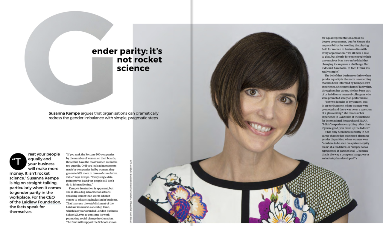 Gender Parity: It's Not Rocket Science