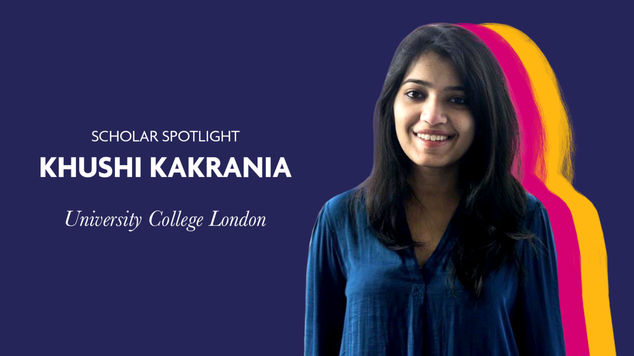 Scholar Spotlight - Khushi Kakrania 