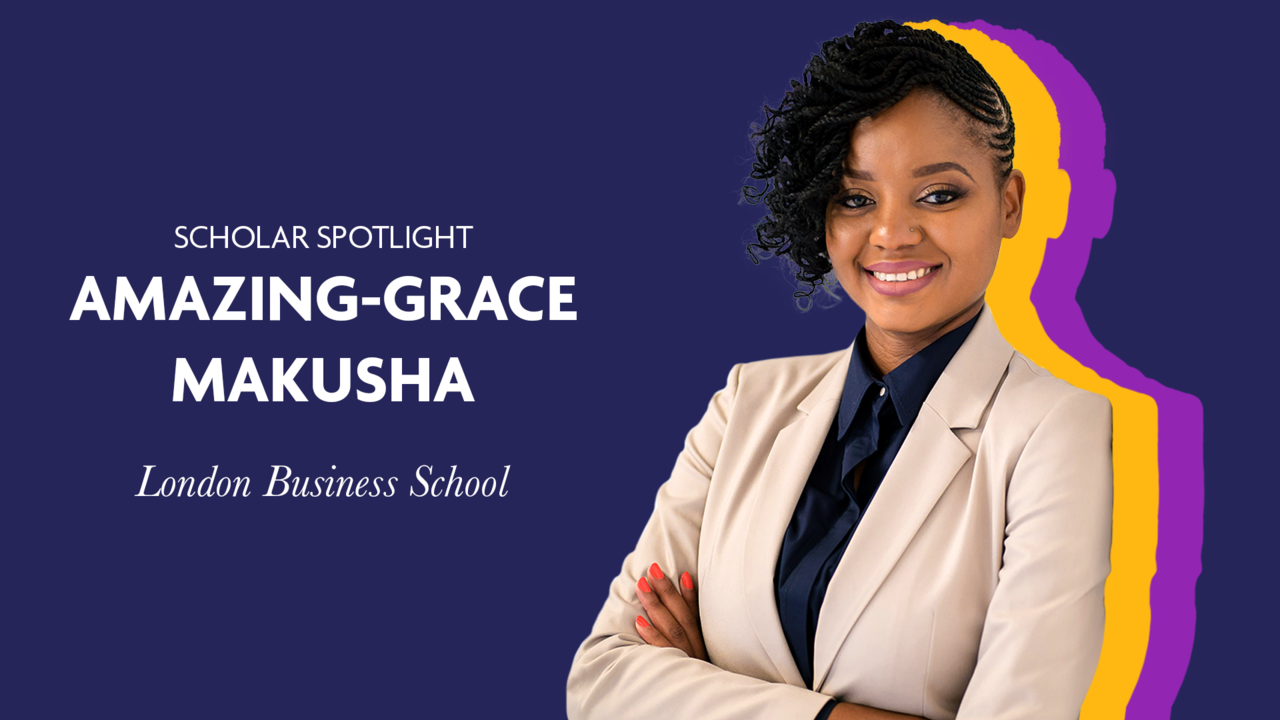 Scholar Spotlight - Amazing-Grace Makusha