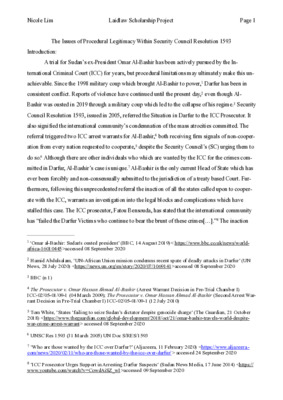 Nicole Lim Laidlaw Project Research Paper 