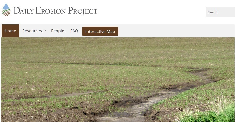 The Daily Erosion Project: Visualizing Soil Erosion Across the U.S. Corn Belt