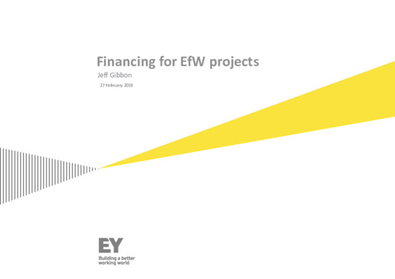 EfW 2019: Financing for EfW projects