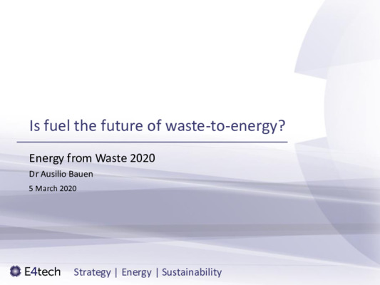 Carbon neutral by 2050: is fuel the future of waste-to-energy?