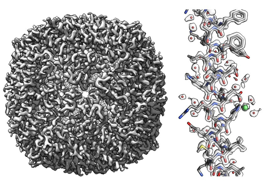 Measuring atom resolvability in cryo-EM maps
