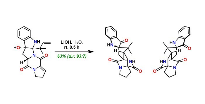 Total synthesis of brevianamide A