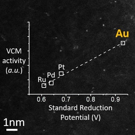 A Facile Synthesis of Precious Metal Single Site Catalysts using Organic Solvents