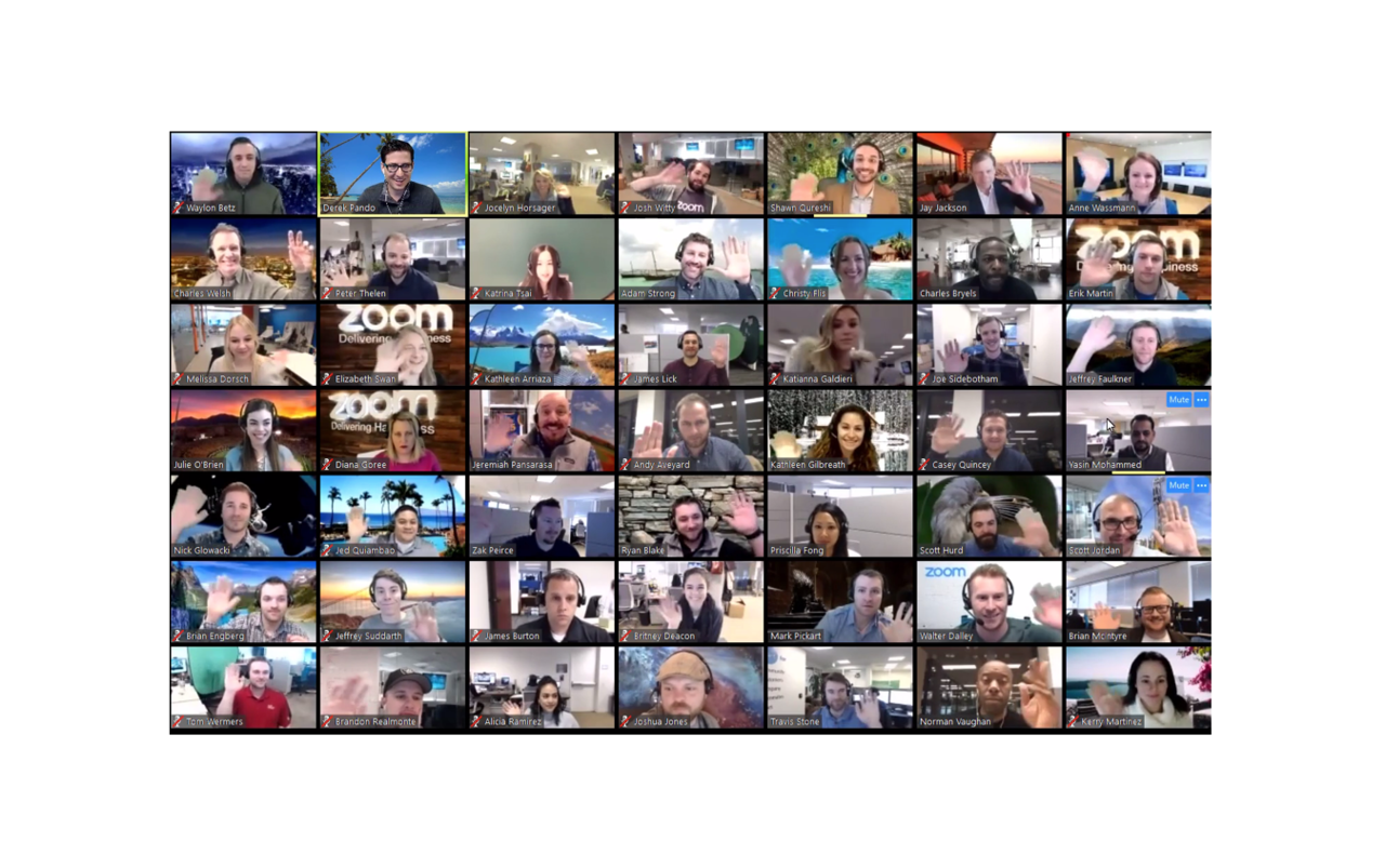 Virtual networking: An unexpected benefit of the lock down.   