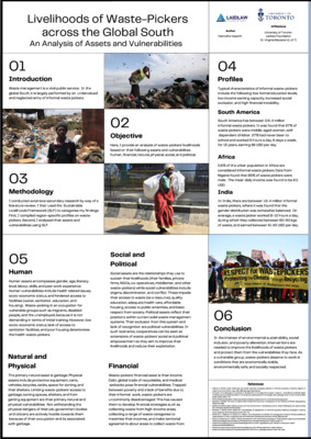 Livelihoods of Waste-Pickers across the Global South