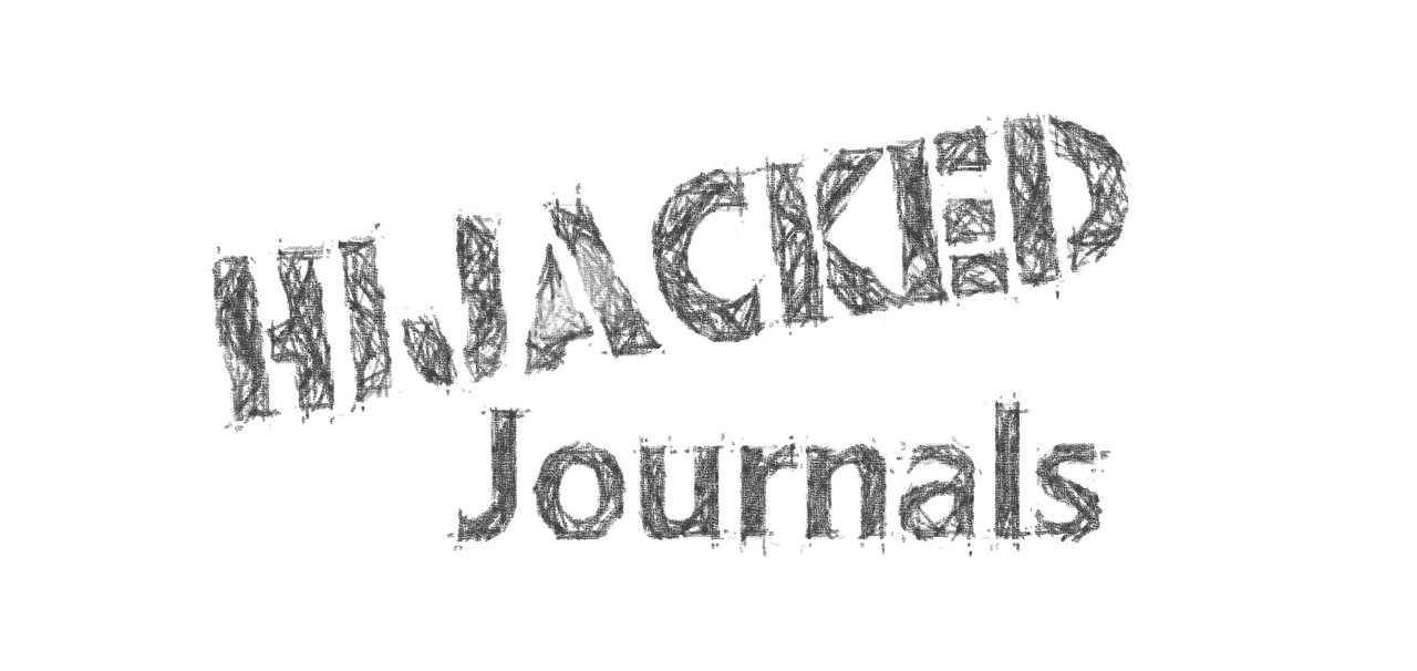New threats in journal hijacking: resharing “hijacked-journal tracker”