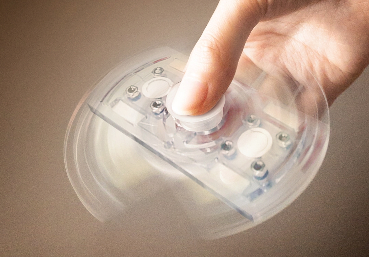 A fidget spinner for point-of-care diagnostics