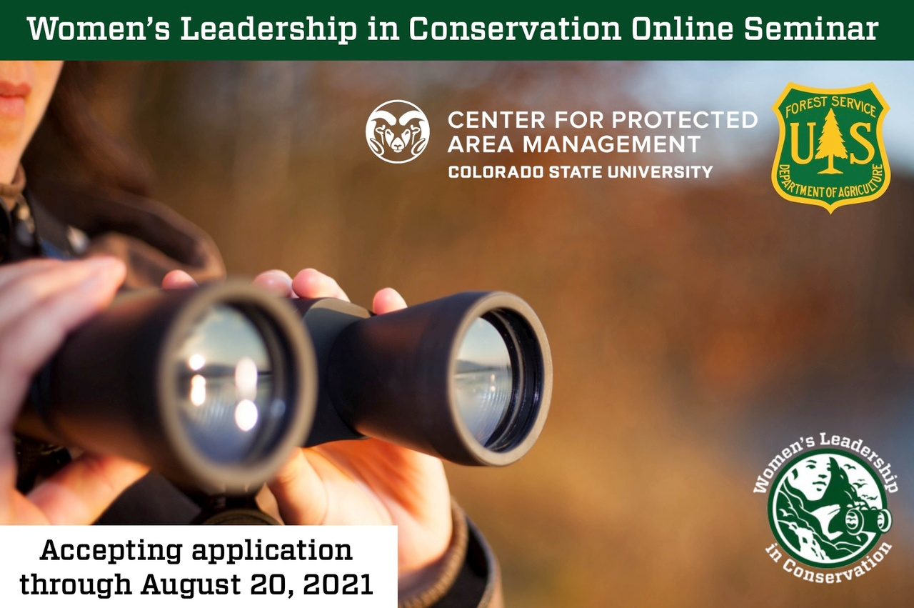 Women's Leadership in Conservation Online Seminar--apply now!