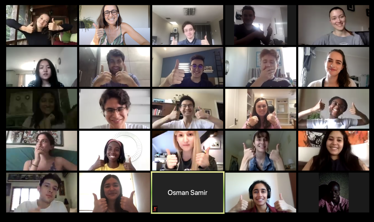 Celebration call of the Reaction for Education program