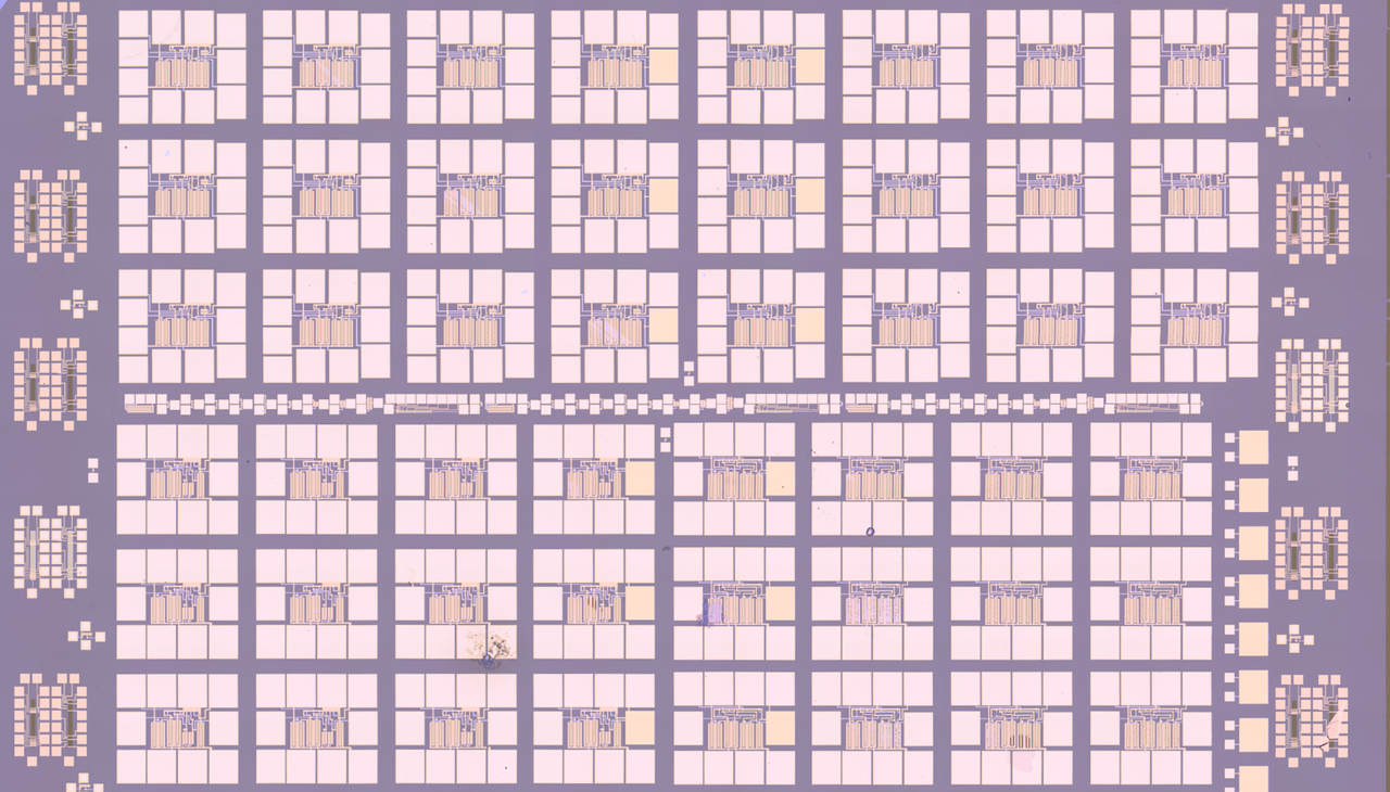 Analogue two-dimensional semiconductor electronics