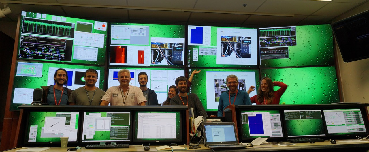 Charge-transfer driven by photoinduced               spin-transition, this is the way.