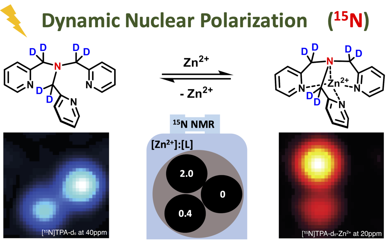 Hyperpolarized 15N-labeled, deuterated tris(2-pyridylmethyl)amine as an MRI sensor of freely available Zn2+