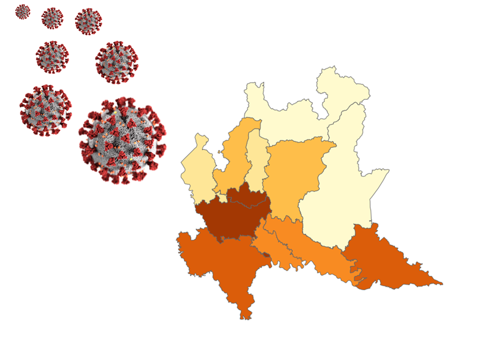 SARS-CoV-2 in Lombardy in the first wave: contribution by different lineages and evolution