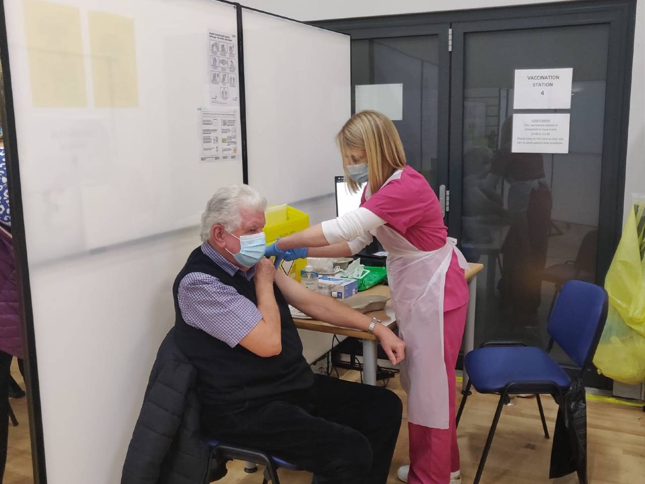 'We identified a gap, and used a blended model of healthcare to launch our COVID vaccination site'