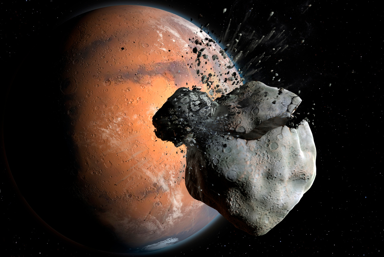 A Lost Moon of Mars as the Common Progenitor of Phobos and Deimos