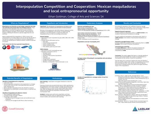 Ethan Goldman Laidlaw Poster