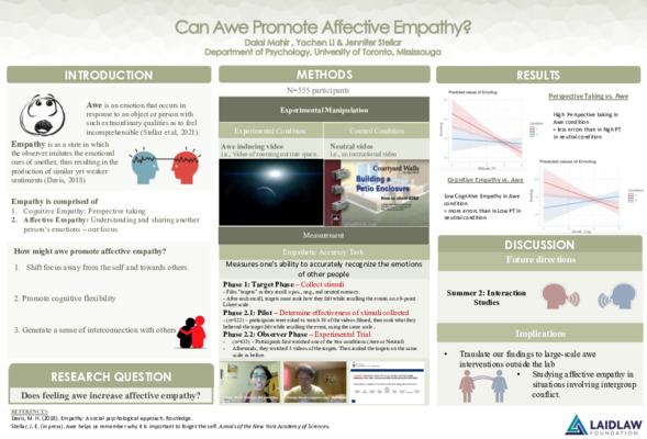 Summer 1: Research Poster