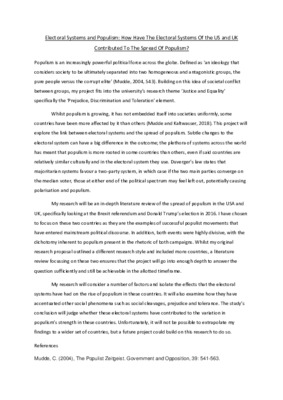 Laidlaw Undergraduate Scholarship Research Proposal