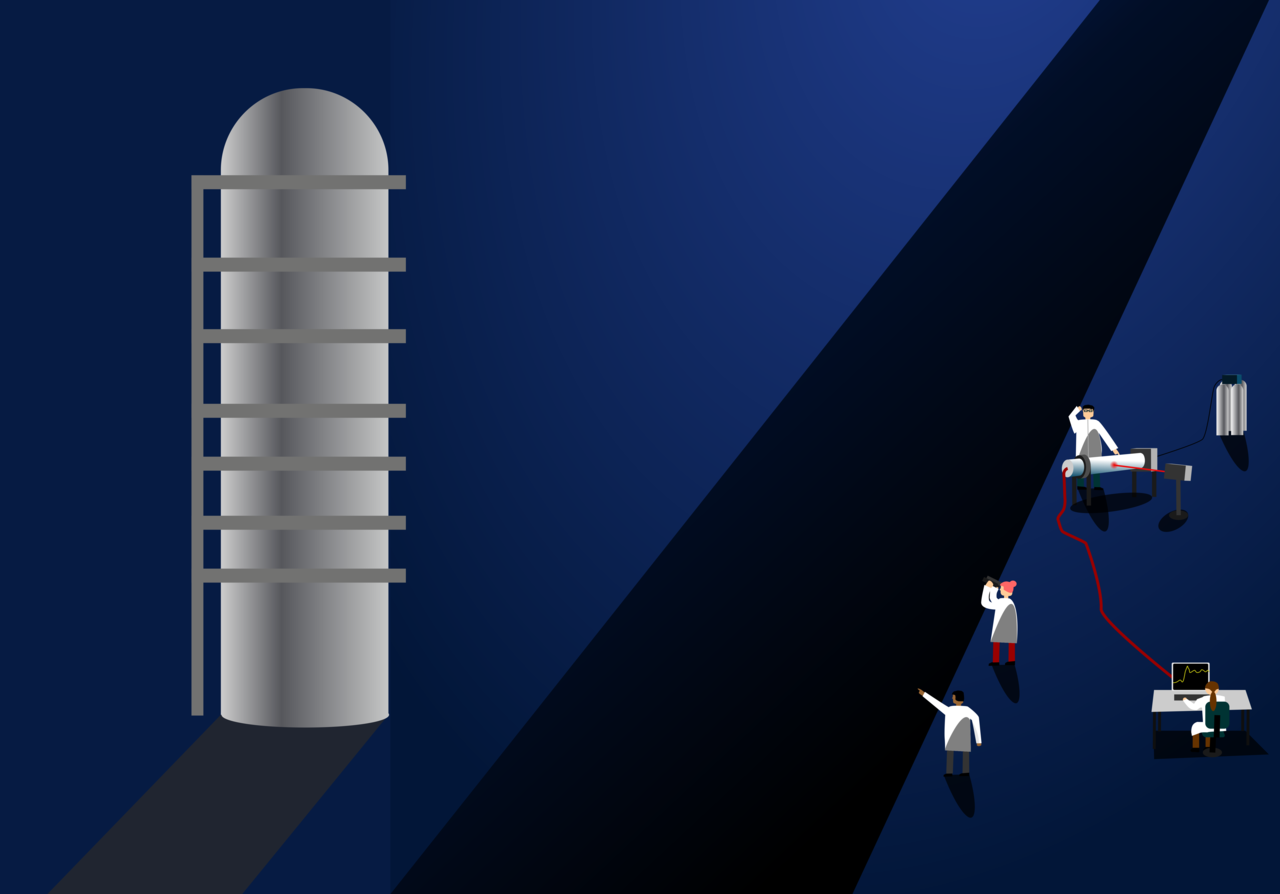 Study materials under relevant conditions