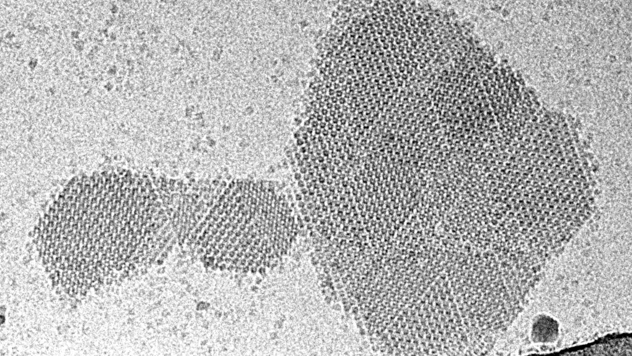 Nucleating in a Molecular Storm - Oriented Attachment of Protein Nanocrystals