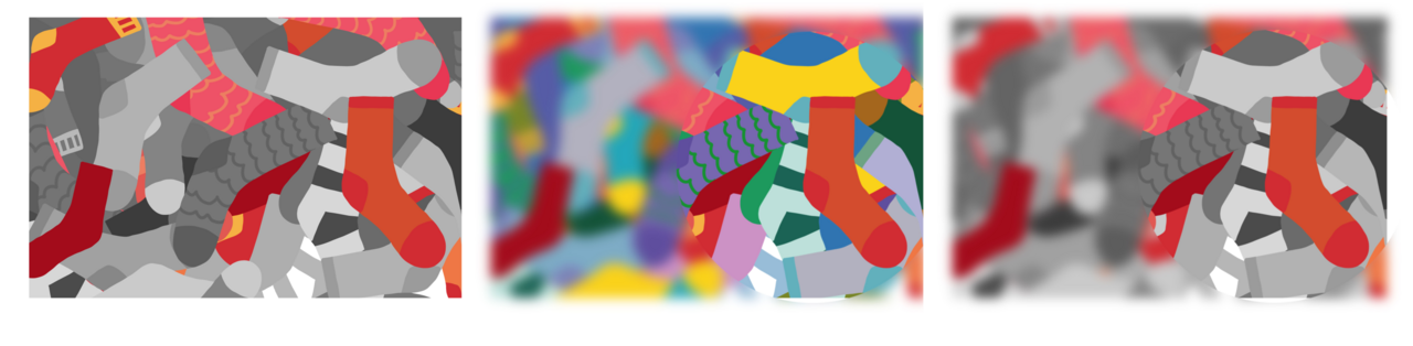 How selective is feedback during visual perception?