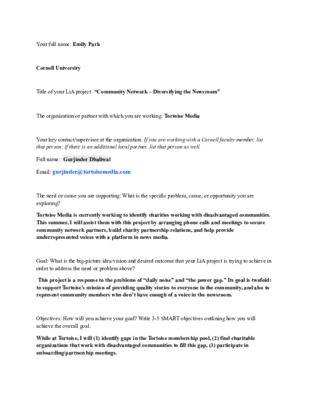 Leadership in Action Summary