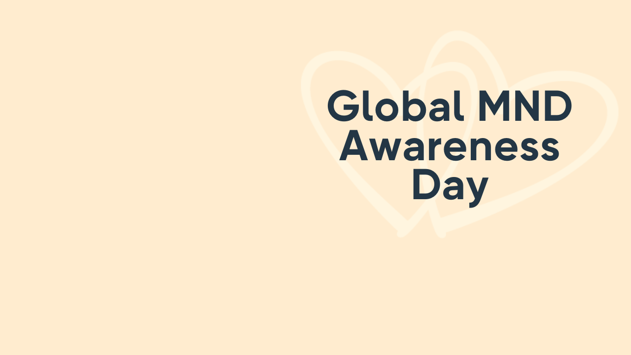It's Global MND Awareness Day