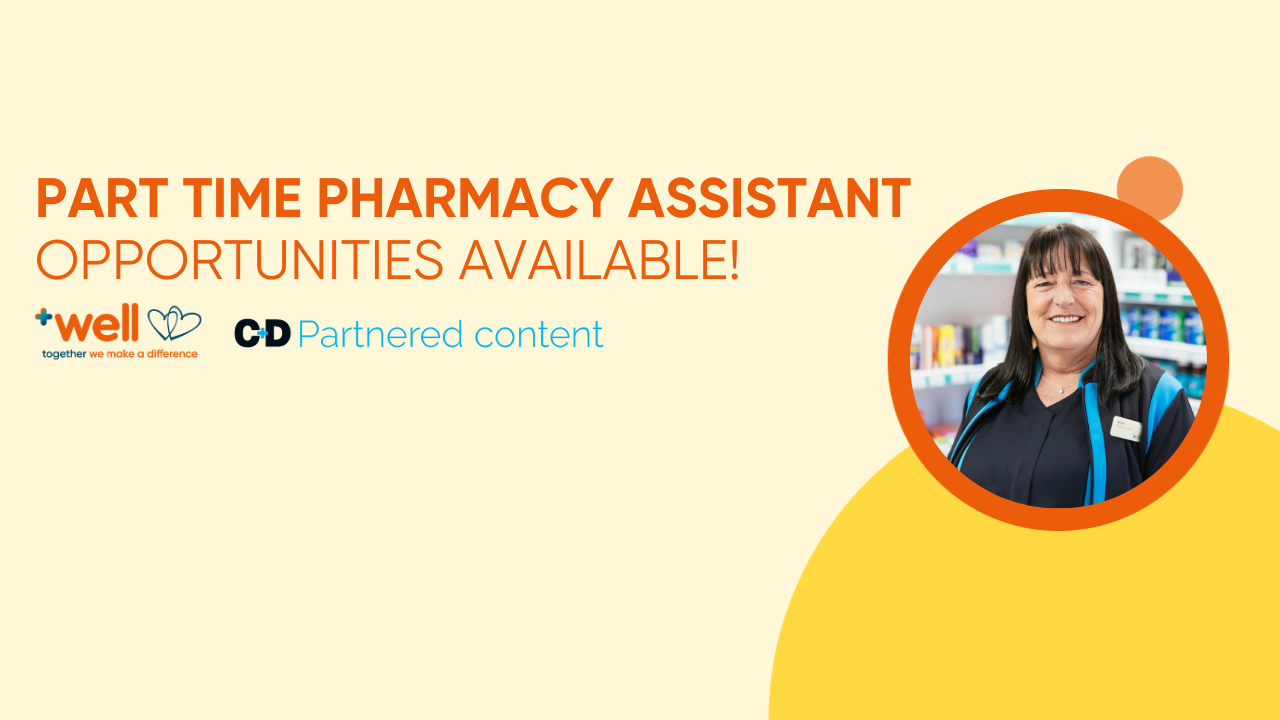 Well have Part Time Pharmacy Assistant Opportunities!