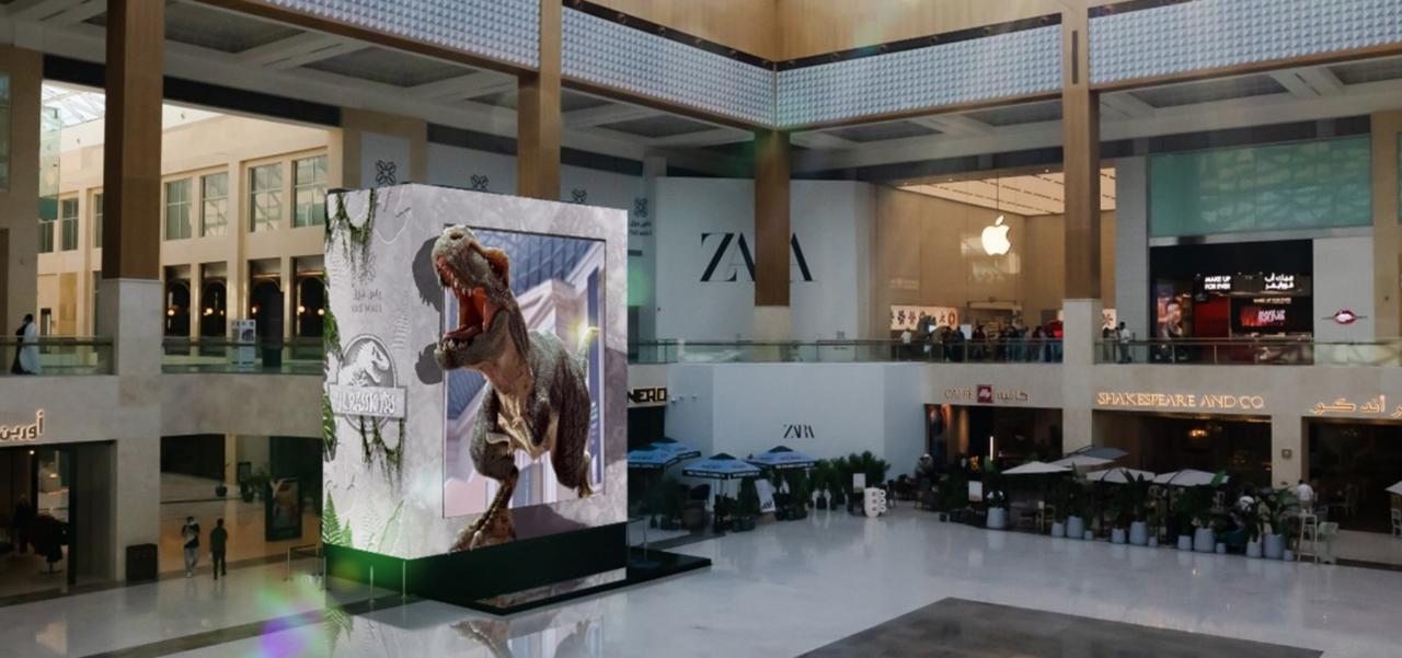 Muse Platinum Award Winner Captivates and Engages Mall-Goers