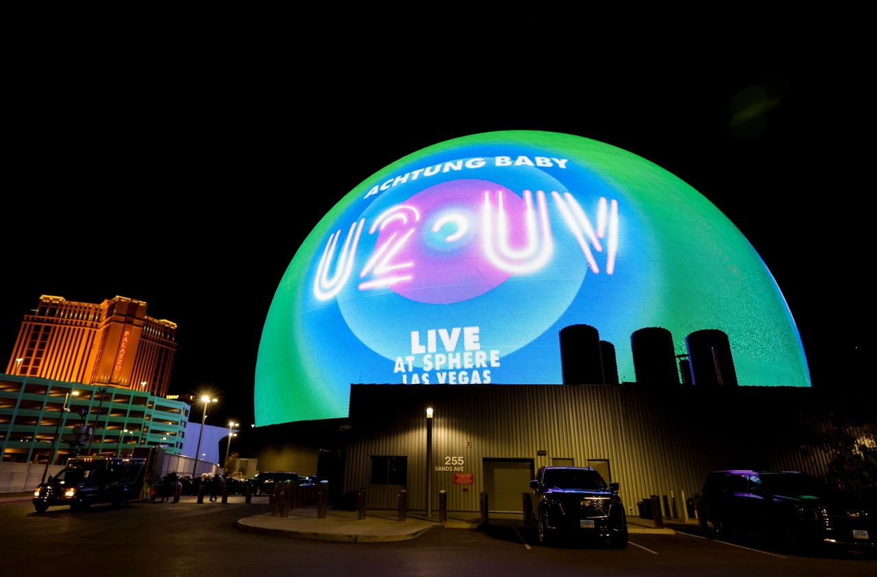 U2, The Sphere and Ad $$$$