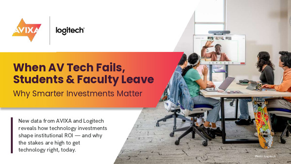 When AV Tech Fails, Students & Faculty Leave