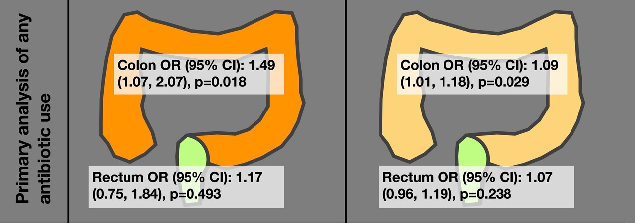 Oral antibiotic use and early-onset colorectal cancer: findings from a nested case-control study using a national clinical database
