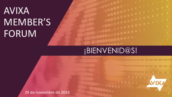 Tuvimos nuestro último Foro de miembros de la Industria AV, 2023 