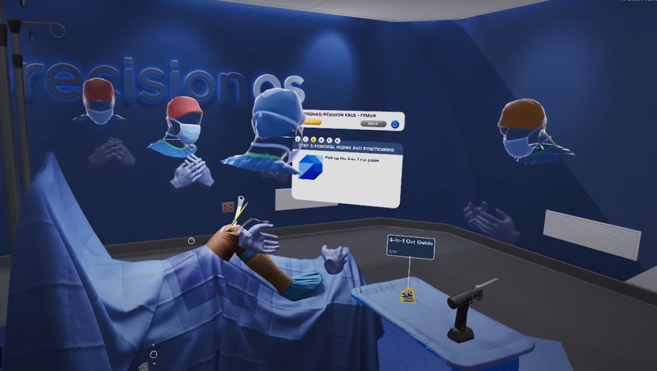 Realidad virtual para los futuros profesionales de la medicina