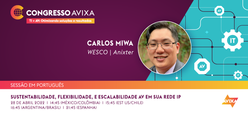 P10 - Sustentabilidade, flexibilidade e escalabilidade AV em sua rede IP (PORTUGUÊS)