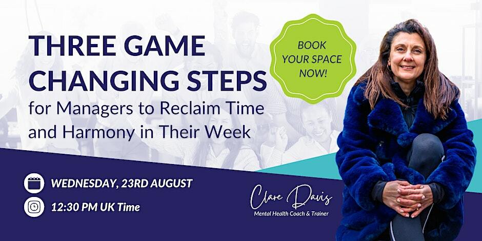 3 Game Changing Steps