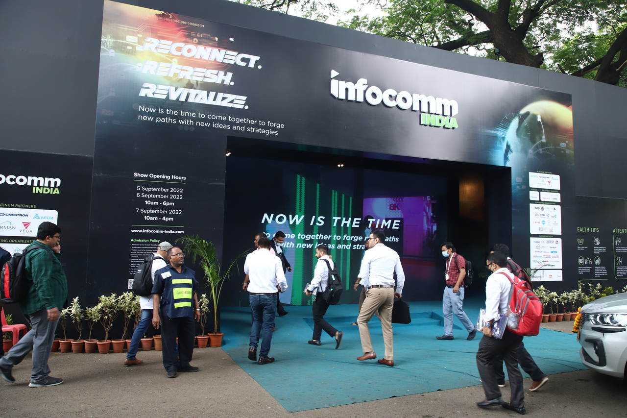 In-person InfoComm India 2022: A Fresh Boost of Unprecedented Scale to the Business World