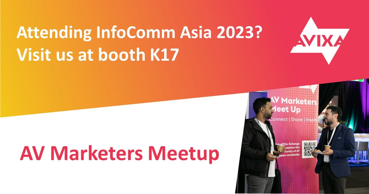 Mark Your Calendars! AV Marketers Meetup 