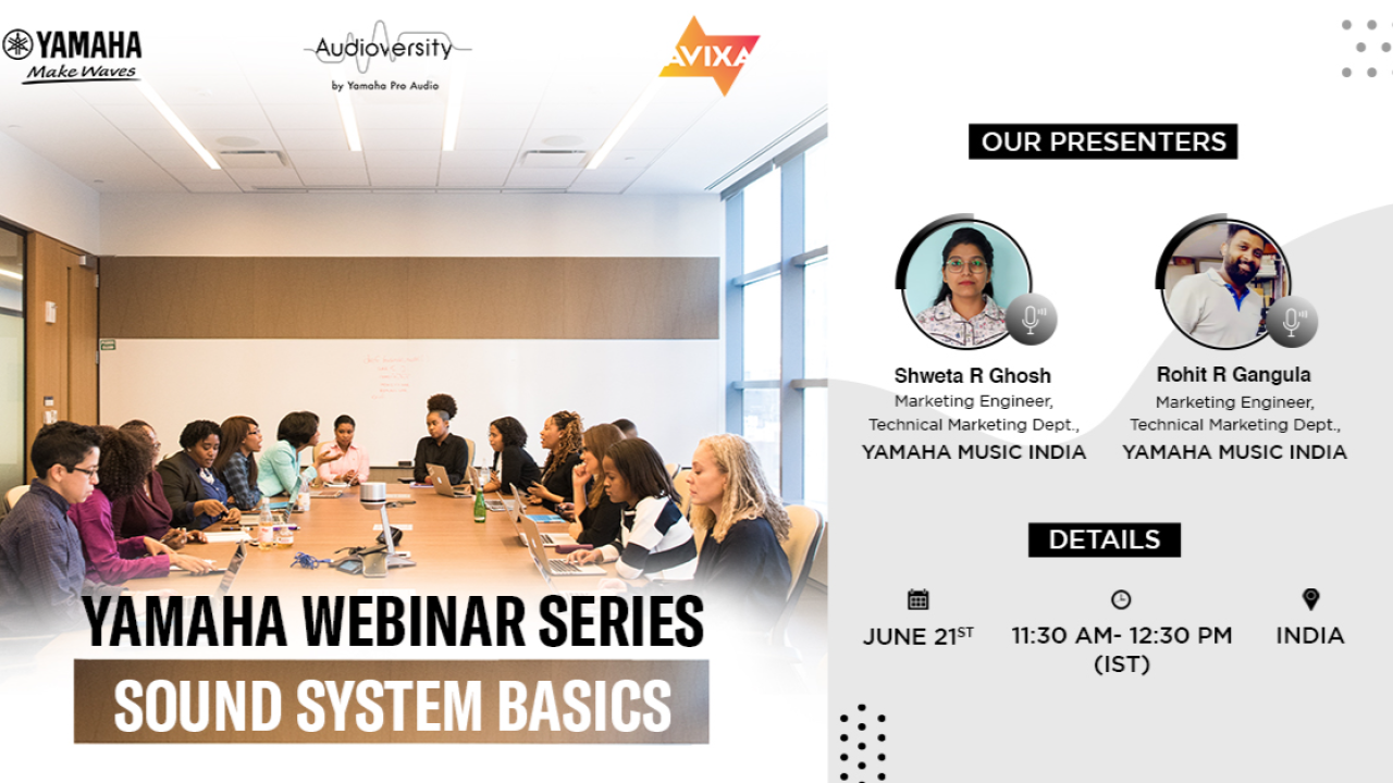Yamaha Webinar Series on Sound System Basics | June 21