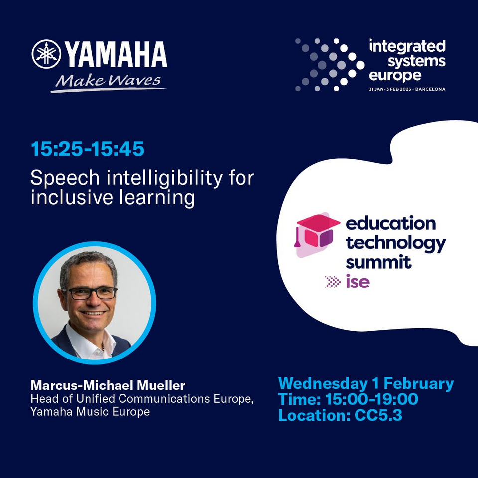 [ISE 2023] Yamaha at Education Tech Summit