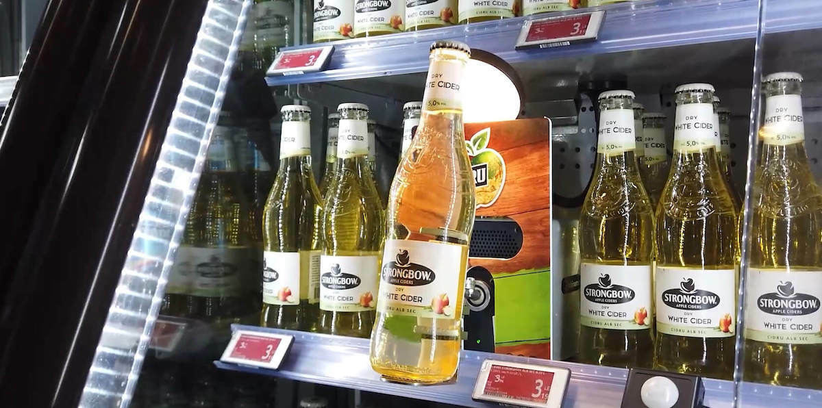 Clever Retail: Subtle Shelf Robot Lifts Displayed Product When Shoppers Approach
